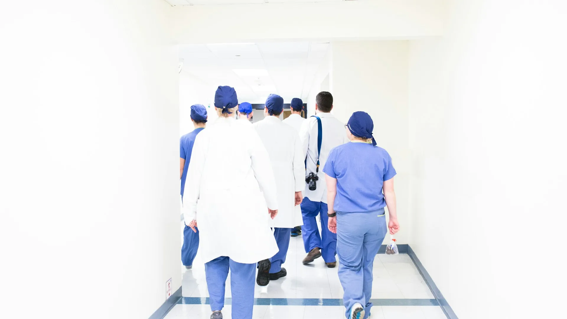 Professional healthcare environment